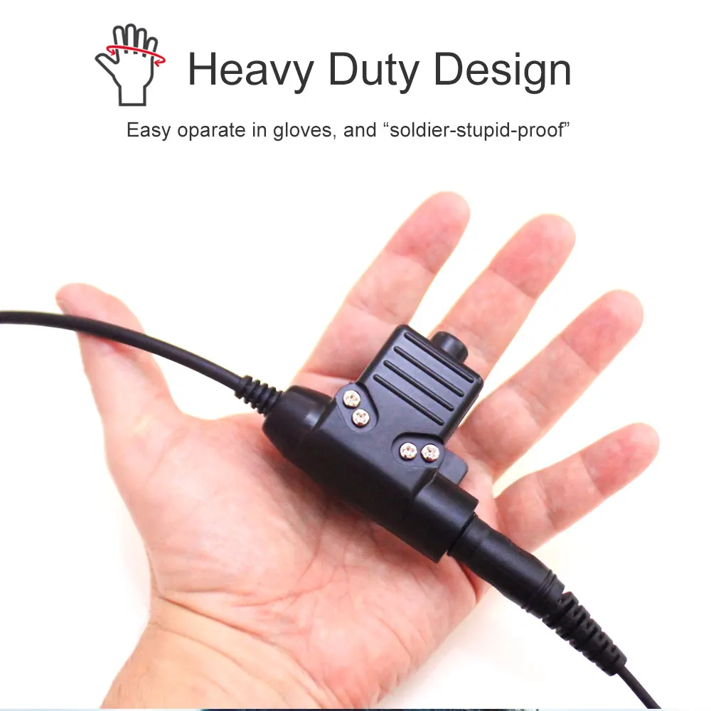 Walkie Talkie Throat Microphone Air Tube Headset With U94 PTT For Baofeng UV-5X UV-82 UV-5R US-82 DM-5R BF-888S Two Way Radio