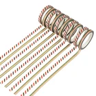 2 шт. японский точный лента Washi разделительной линии Diy Дневник разрываемая фотоальбом декоративная клейкая лента канцелярских принадлежностей