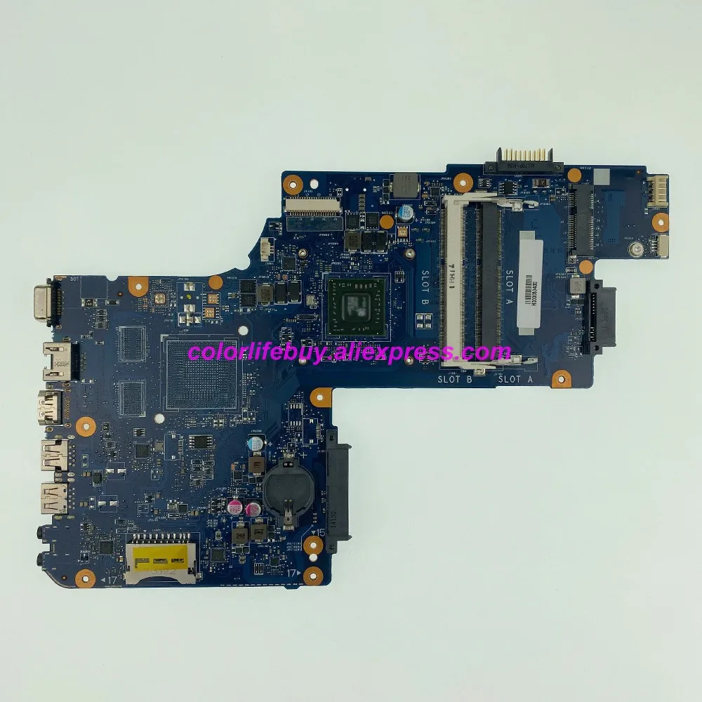 Подлинная H000053400 UMA w E1 2100 материнская плата с процессором для ноутбука Toshiba Satellite C50