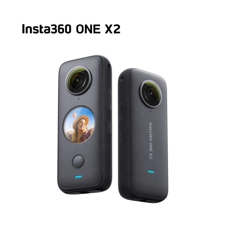 للبيع Insta360 واحد X2 عمل كاميرا 5.7K 360-درجة التقاط للماء إلى 10M FlowState الاستقرار ثابت كاميرا وضع الرياضة كاميرا