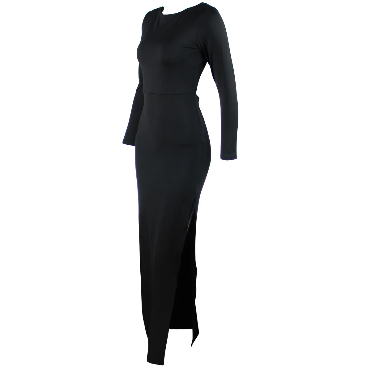 

Sexy Backless Slit Long Sleeve and Floor Dress Women's Clothing Dresses for Women Party Birthday Dress for Women