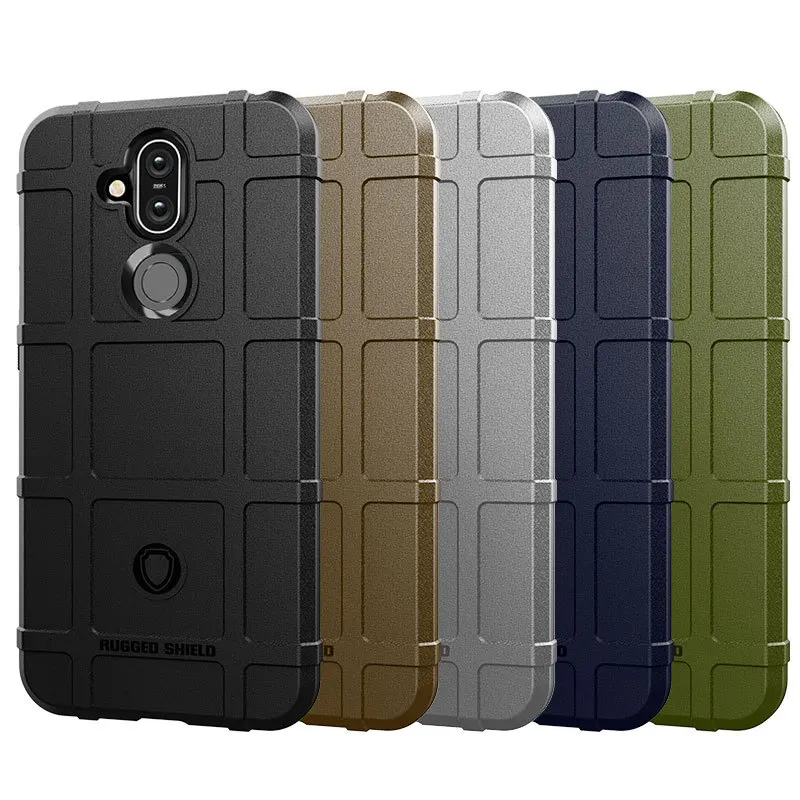 Мягкие черные чехлы из ТПУ для Nokia 7 1 8 3 Plus Armor Case Coque 9 PureView X7 X3 TA-1085 TA-1095 TA-1096 |