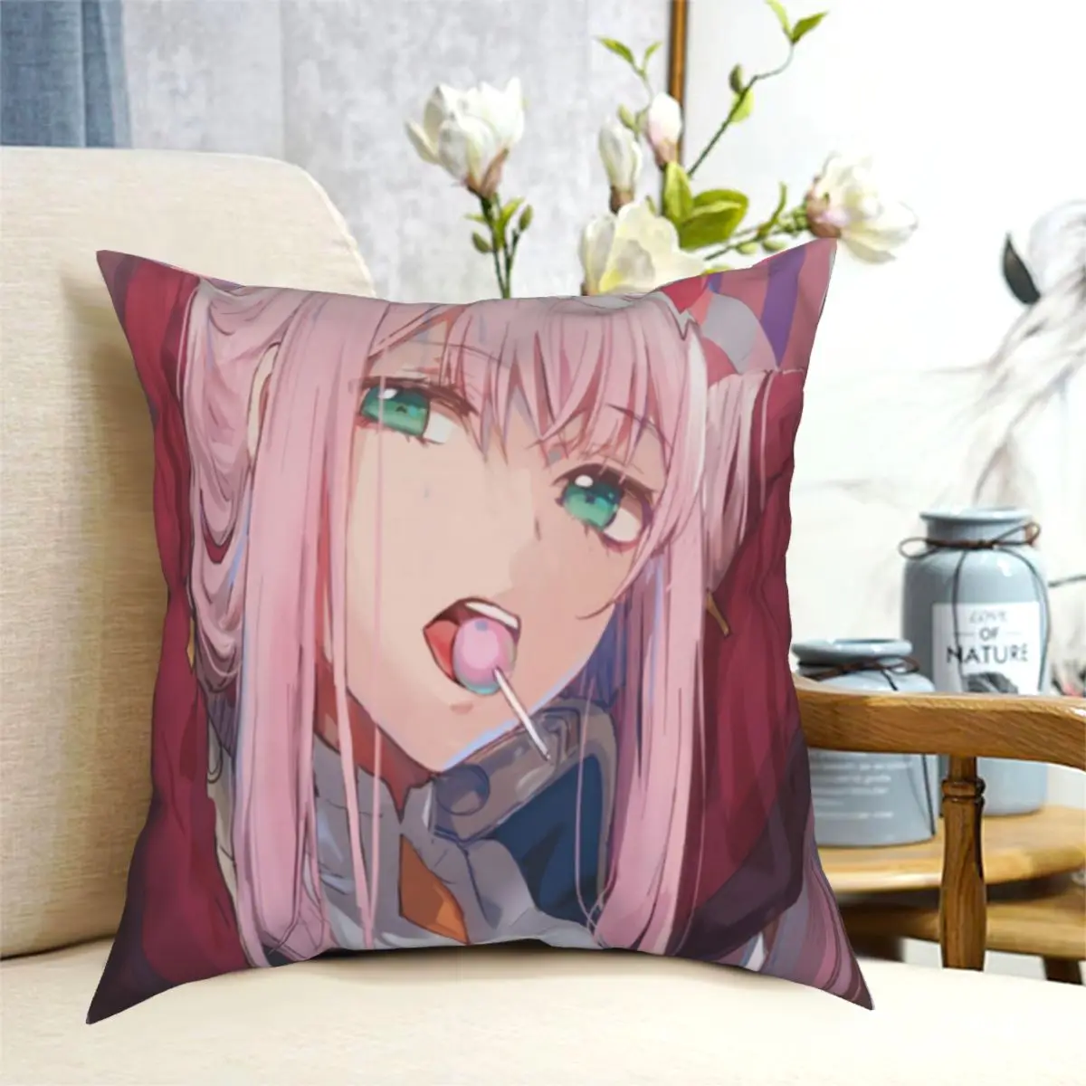Ноль два Darling в Franxx наволочка с аниме на подушку подарок покрывало кровать лучшая