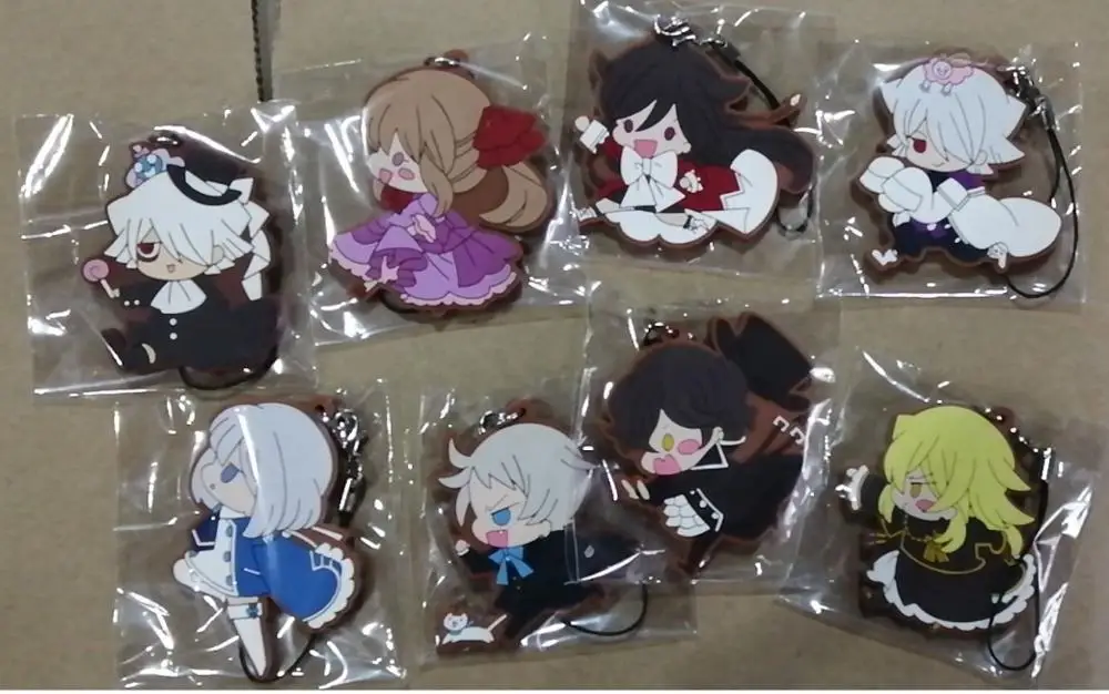 Случайно отправлено 8 шт./лот оригинальные японские аниме фигурки ксерксы