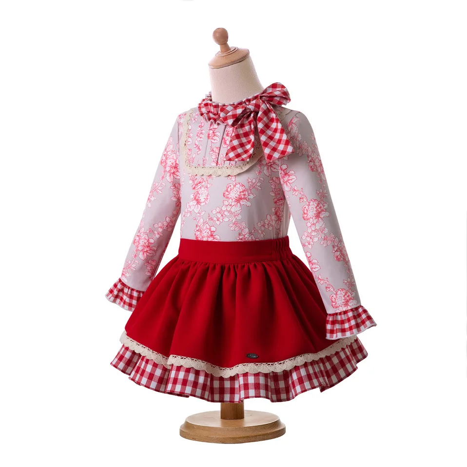 Cutestyles/осенний комплект одежды принцессы для девочек с повязкой на голову топы