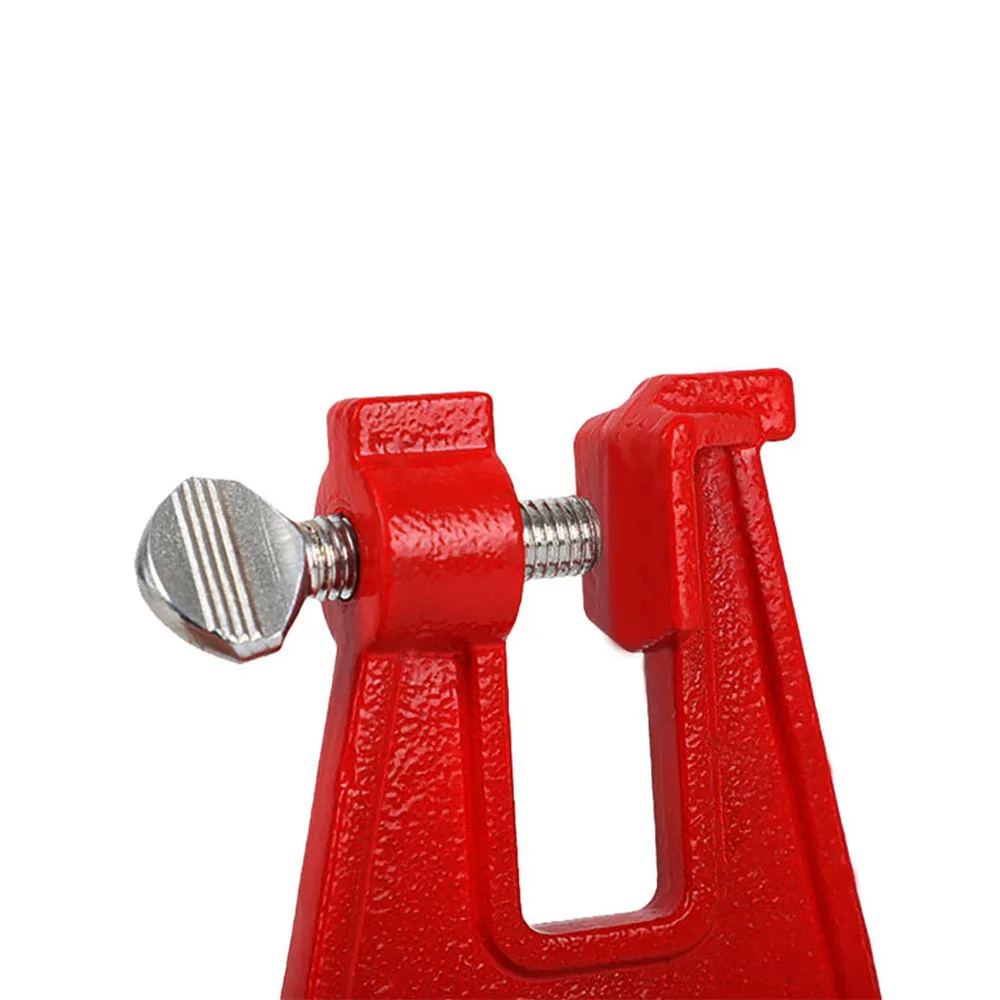 

Vise Useful Clamp Stump Vise Saw Chain Chainsaw Sharpening Tool Filing Professional high quality holding your guide bar firm Red