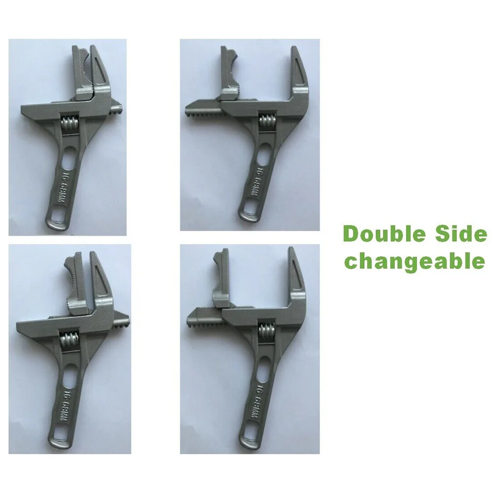 

Adjustable Wrench Wide Multifunctional Plumber Installing Aluminium Alloy