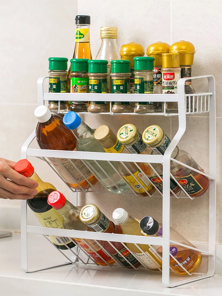 

Kitchen Organizer Kitchen Accessories Drying Rack For Dishes Dish Rack Over Sink Home Kitchen Seasoning Rack Table Top Shelf