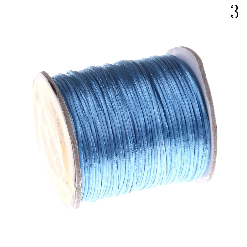 75 метров мягкий атласный нейлоновый шнур сплошной канат для безвкусных