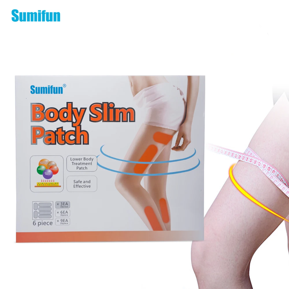 

18pcs Sumifun Body Slimming Slim Patch Leg Patch Plaster Lose Weight Loss Cellulite Fat Burner Sticke Herhal Health Care K02801