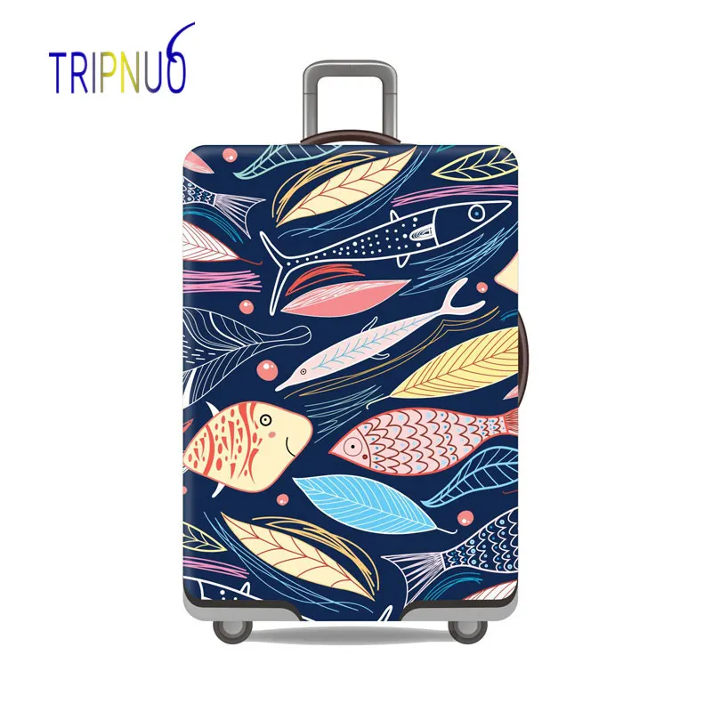 TRIPNUO с мультяшной рыбкой Утепленный костюм чехол Защитные чехлы для 18-32 дюймов
