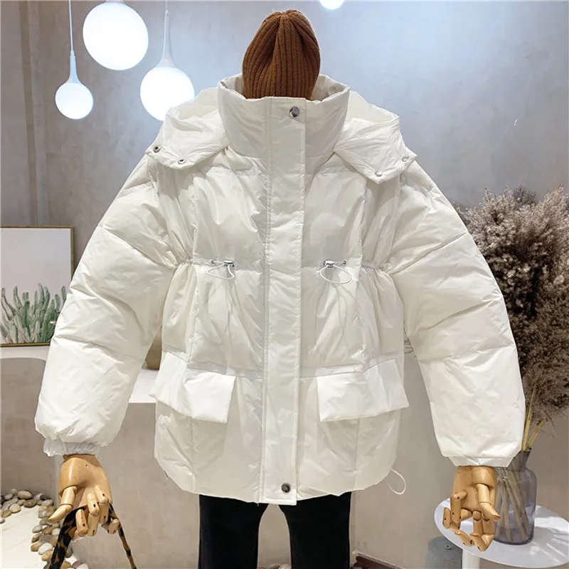

New Women's Clothing 2021 Autumn Winter Thickened warm and loose cotton padded jacket bread cotton-padded clothes