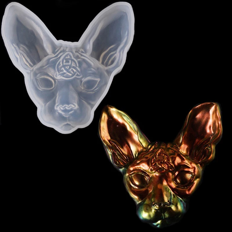 

1PC Sphynx Cat Shaped Silicone Molds Jewelry Accessories DIY Mold