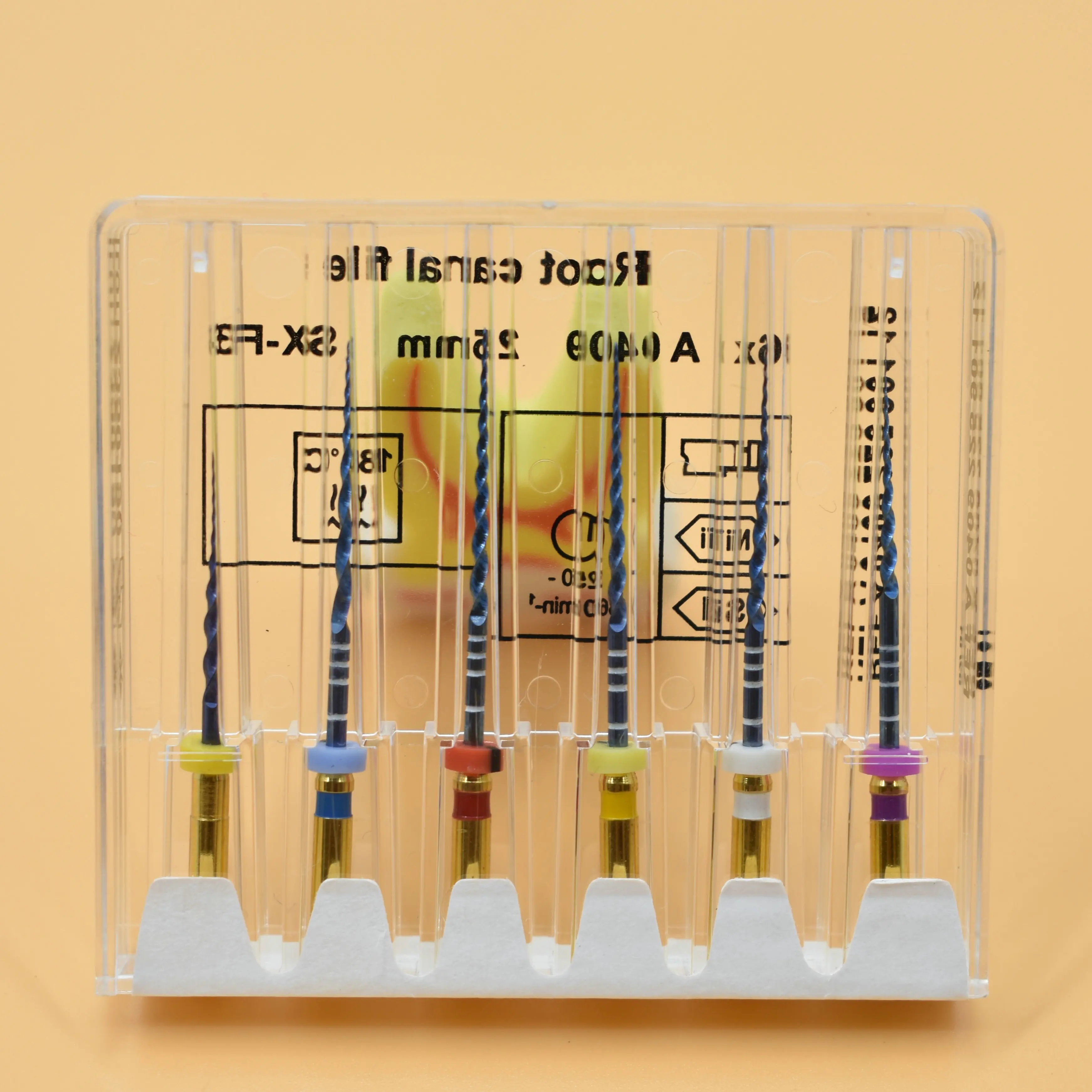 Стоматологическая Супер Файлы Синий Гибкий endo поворотный Эндодонтический