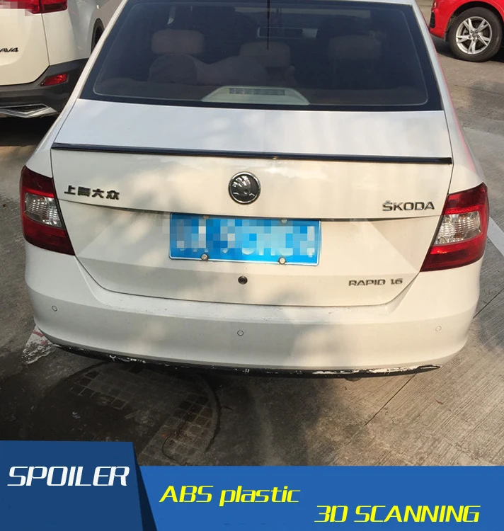 Спойлер для автомобиля Octavia цветной задний спойлер из АБС-пластика Volkswagen Skoda 2015-2016