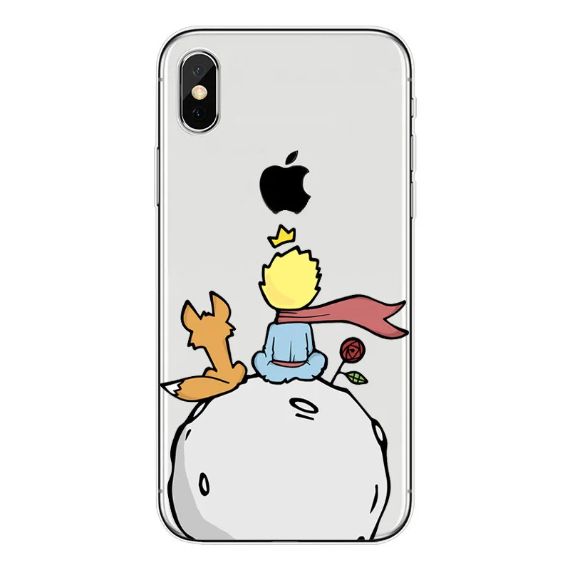 С героями мультфильмов в стиле Маленький принц земли пространство чехлы для