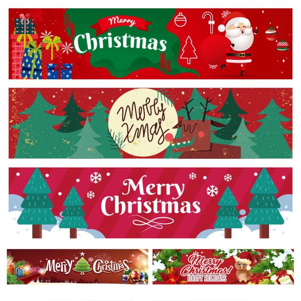 

30Pcs Christmas Banner Background Flag Christmas Decoration Home Decor Room Decor Christmas Gift Christmas Decor New Year 2022