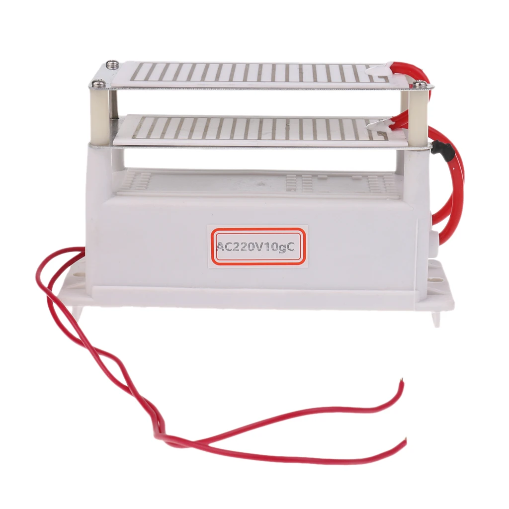 Портативный генератор озона 220 В 10 Гц/ч двойная керамическая пластина