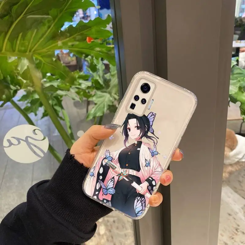 

Kochou Shinobu Demon Slayer anime Phone Case For Vivo v z y iqoo neo 5 15 3 7 9 1 93 x S pro max nex