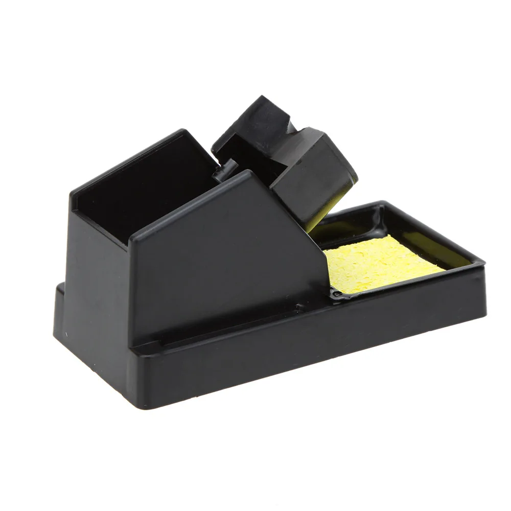 Пластиковый держатель для паяльника с губкой| |