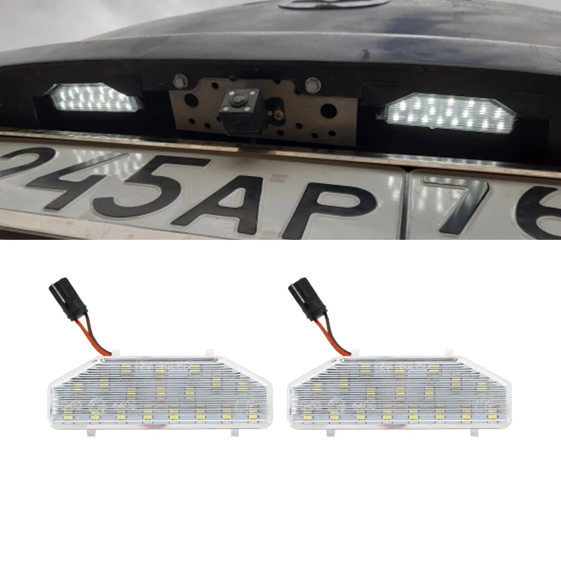 2 шт. 18 светодиодов лампа светильник номерного знака для Mazda 6 MAZDA6 2006 2011 RX 8 04 12|Фара