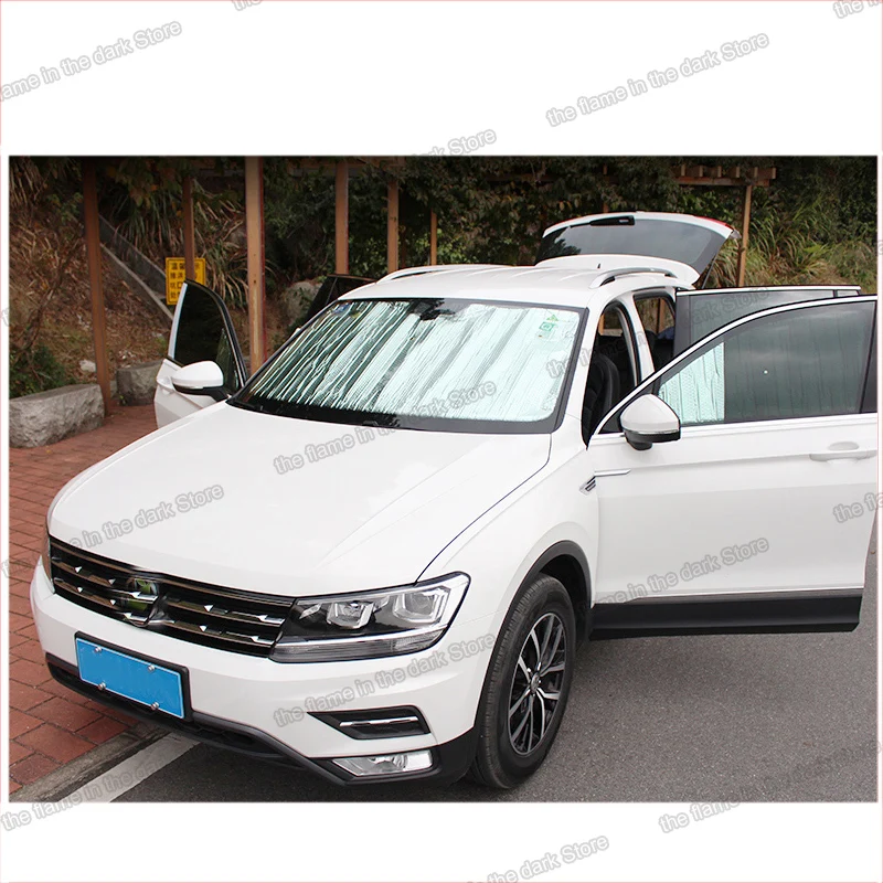Алюминиевая фольга lsrtw2017 солнцезащитный козырек для автомобиля volkswagen tiguan 2017 2018