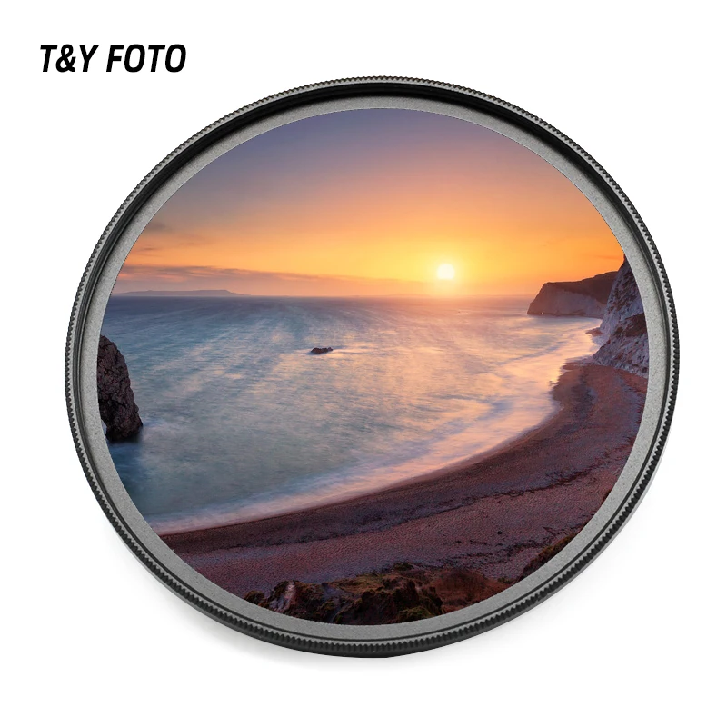 T & Y фото 58 мм ND фильтр ND1000 10 stop для цифровой однообъективной зеркальной камеры Canon