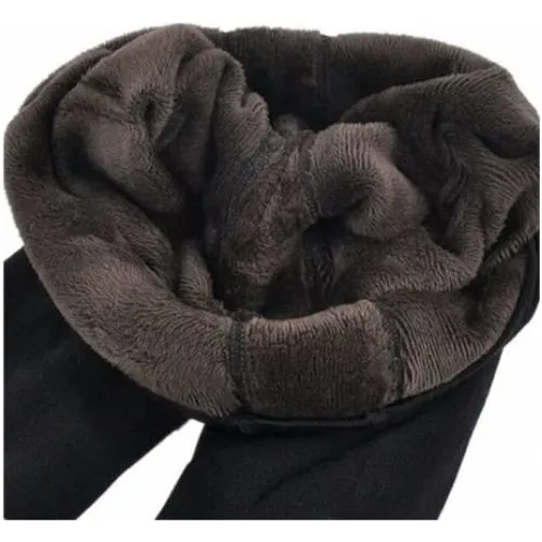 ETC Boutique Women 'S In-Peluşlu Leggings Women Winter Thermal Leggings Outdoors Plush Leggings