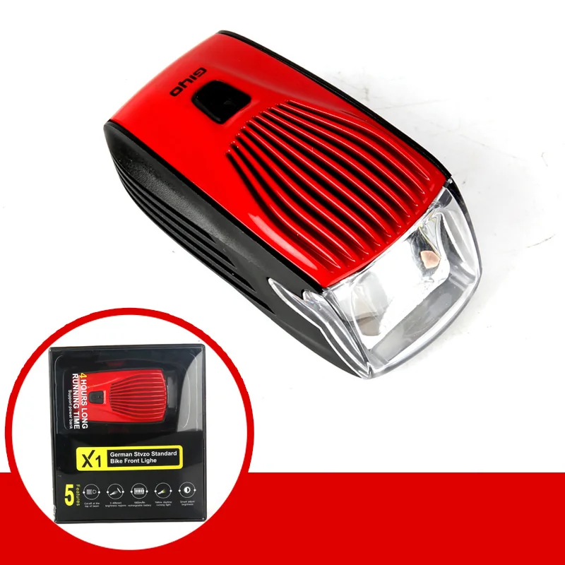 Фсветильник задний велосипедный GYIO R5 водонепроницаемый IPX5 светодиодный