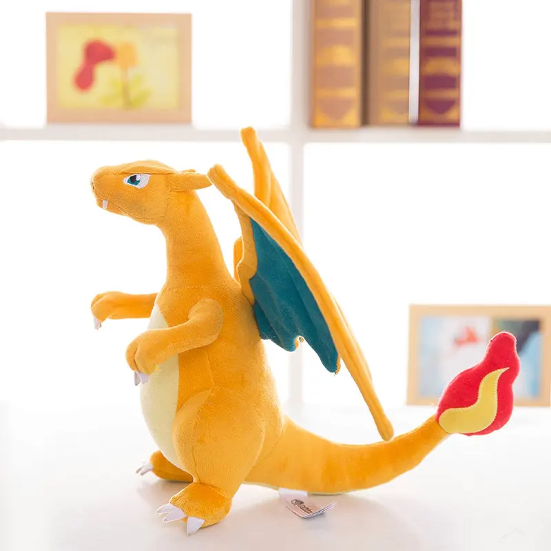 30cm Charizard Пикачу плюшевая игрушка Jigglypuff Squirtle Mewtwo Charmander Gengar Psyduck Magikarp игрушки фильм Аниме Кукла Детская подарки на день рождения Sof - Цвет: 30cm Charizard