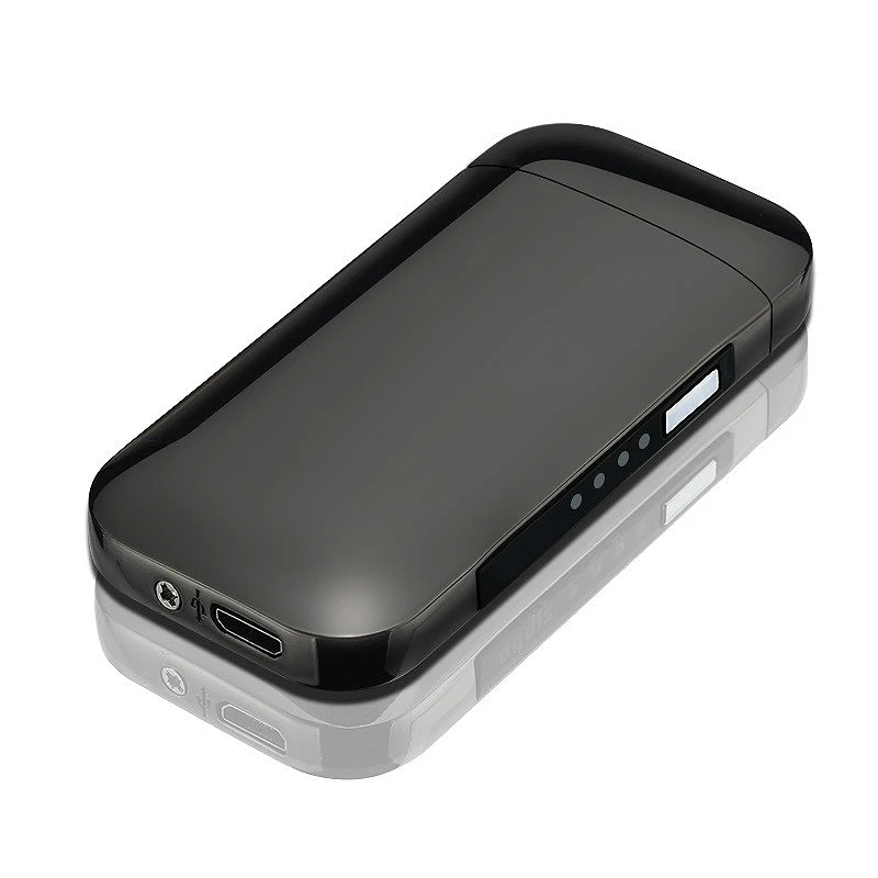 Металлическая ветрозащитная электронная сигарета с зарядкой от USB Зажигалка