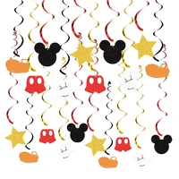 mickey mouse hanging swirls decorations mouse hanging swirls for baby birthday party baby shower theme party supplies