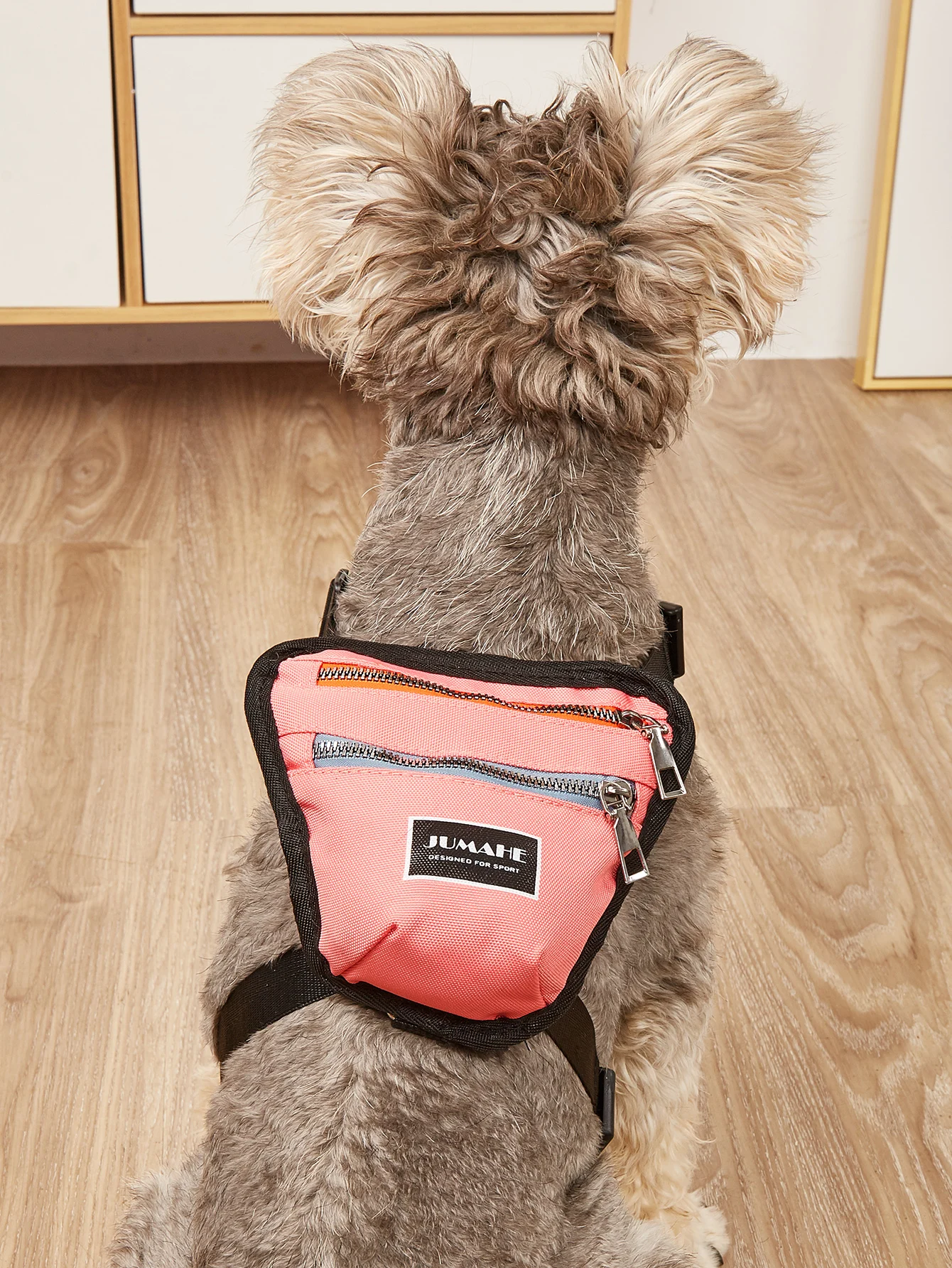 

Dog Chest Back Outdoor Dog from Backpack Light Breathable Easy to Carry Pet Bag Detachable Gift