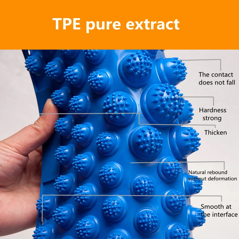 Бег бег Мужская пластина для акупрессуры утолщенный массаж ног домашняя
