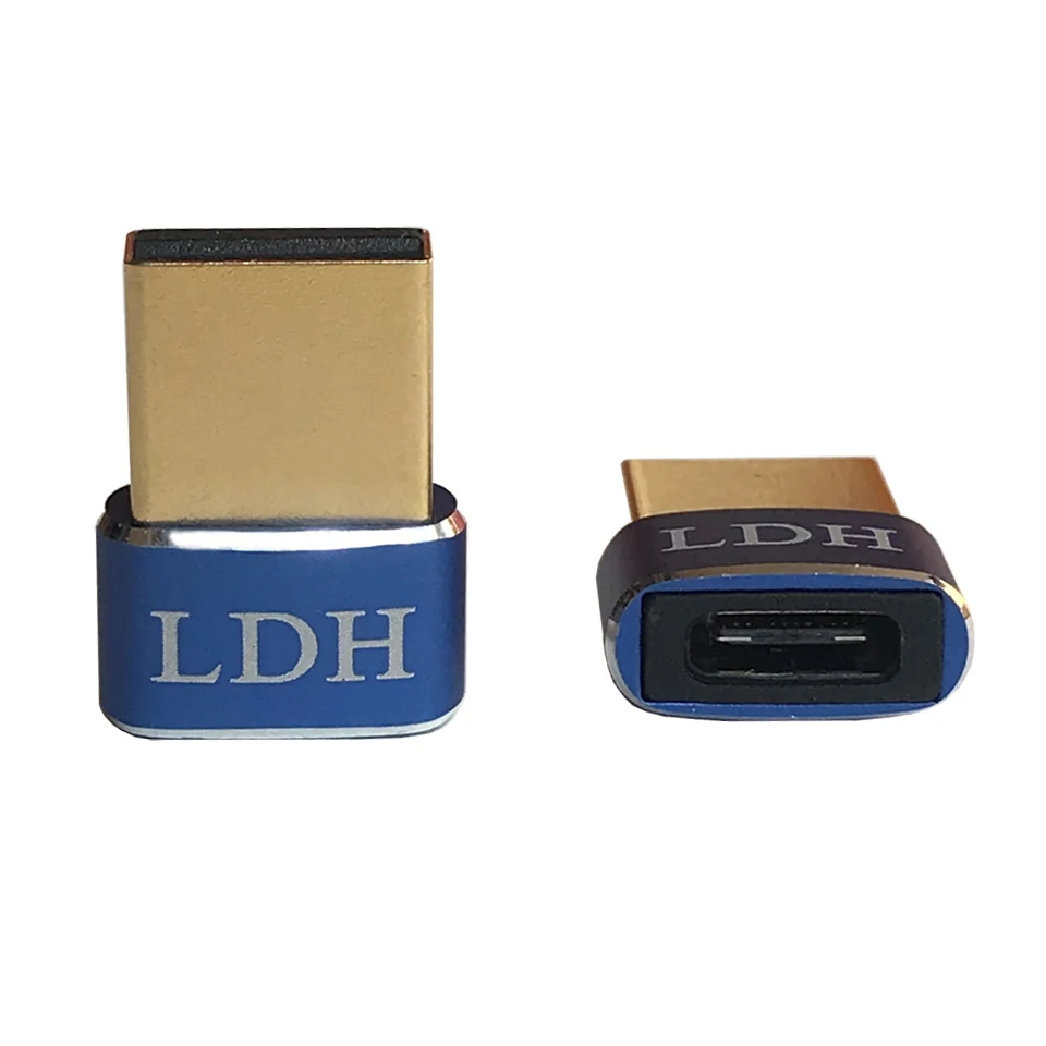 LDH USB- C type- Женский USB 3 0 type-A Мужской позолоченный usb type 1 соединитель конвертер PD