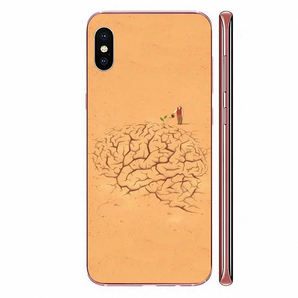 Unique Shell Transparent TPU For Galaxy Alpha Note 10 Pro A10 A20 A20E A30 A40 A50 A60 A70 A80 A90 M10 M20 M30 M40 Brain Quality | Мобильные