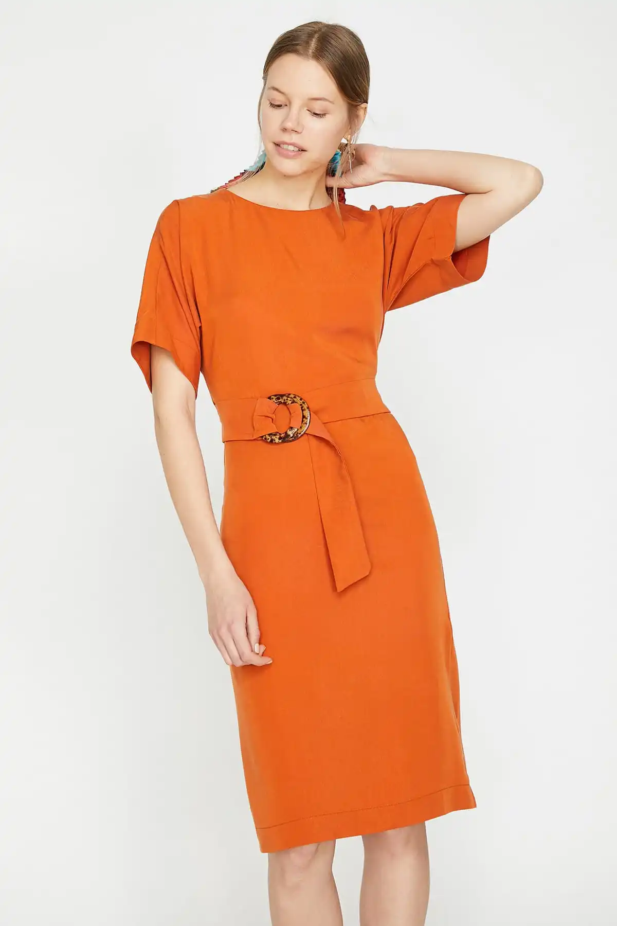 Koton женское красное платье 9 YAK88405PW|Женские платья| |