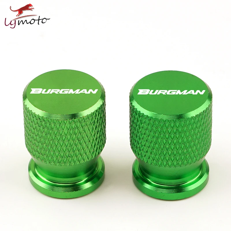 

For SUZUKI BURGMAN 650 400 125 200 250 AN650 AN400 AN125 AN200 Motorcycle CNC Aluminum Accessories Tire Wheel Valve Caps Cover