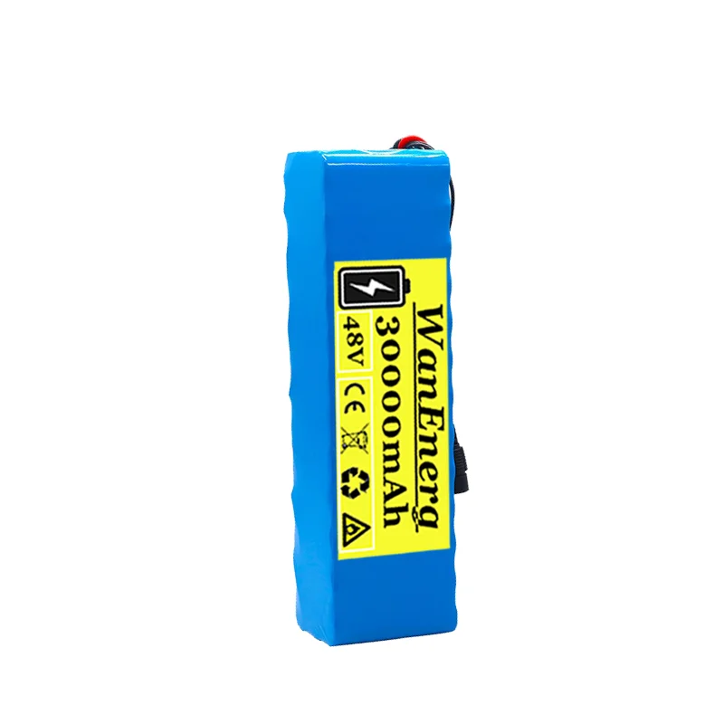 

New 48v 30000mAh Li-ion battery 48v 30Ah 1000w 13S3P li-ion Battery Pack 54.6v E-bike Electric bicycle Scooter with BMS+charger