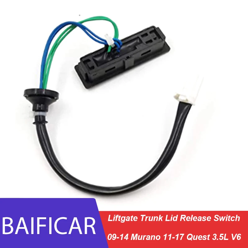 Новый выключатель выключения крышки багажника Baificar 25380 1AA0A для Nissan 09 14 Murano 11 17 Quest 3