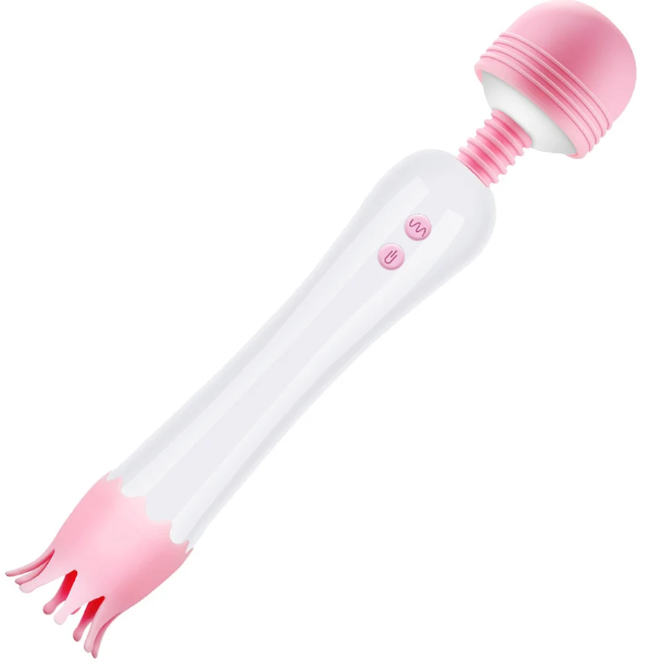 Мощная волшебная палочка AV Вибратор секс игрушки для женщин вибрирующий язык