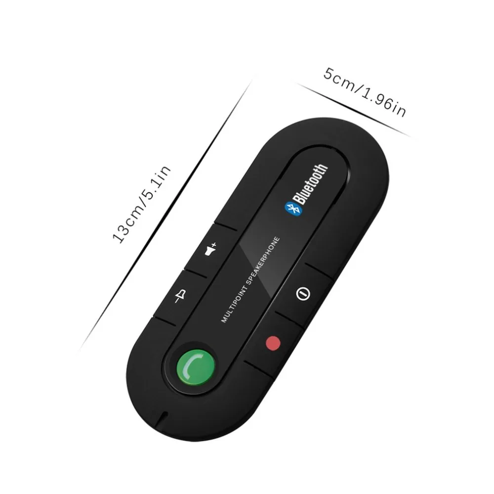 

Car Visor On-board Bluetooth-compatible Speakerphone Bluetooth-compatible Phone/Hands Free Wireless Earphone
