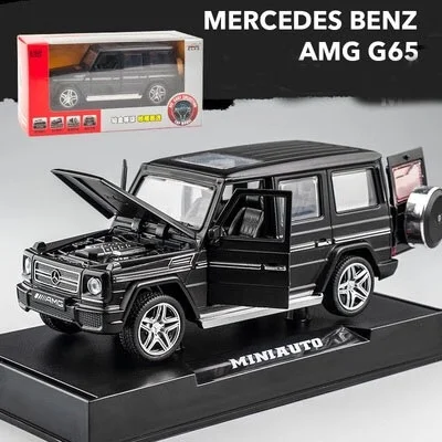 G65 Matt Black box KIDAMI 1:32 Ford Raptor F150 Big Wheel MINIAUTO литая под давлением Модель автомобиля игрушки для детских подарков машинки - Цвет: G65 Matt Black box
