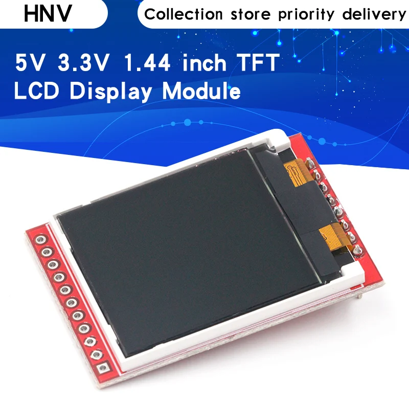 

5V 3.3V 1.44 inch TFT LCD Display Module 128*128 Color Sreen SPI Compatible For Arduino mega2560 STM32 SCM 51