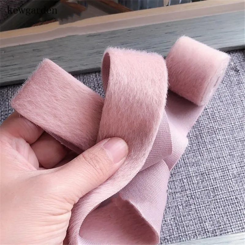 Kewgarden 3 см 1 односторонняя бархатная лента DIY бант для волос Аксессуары 1-1/4 &quot3/8&quot