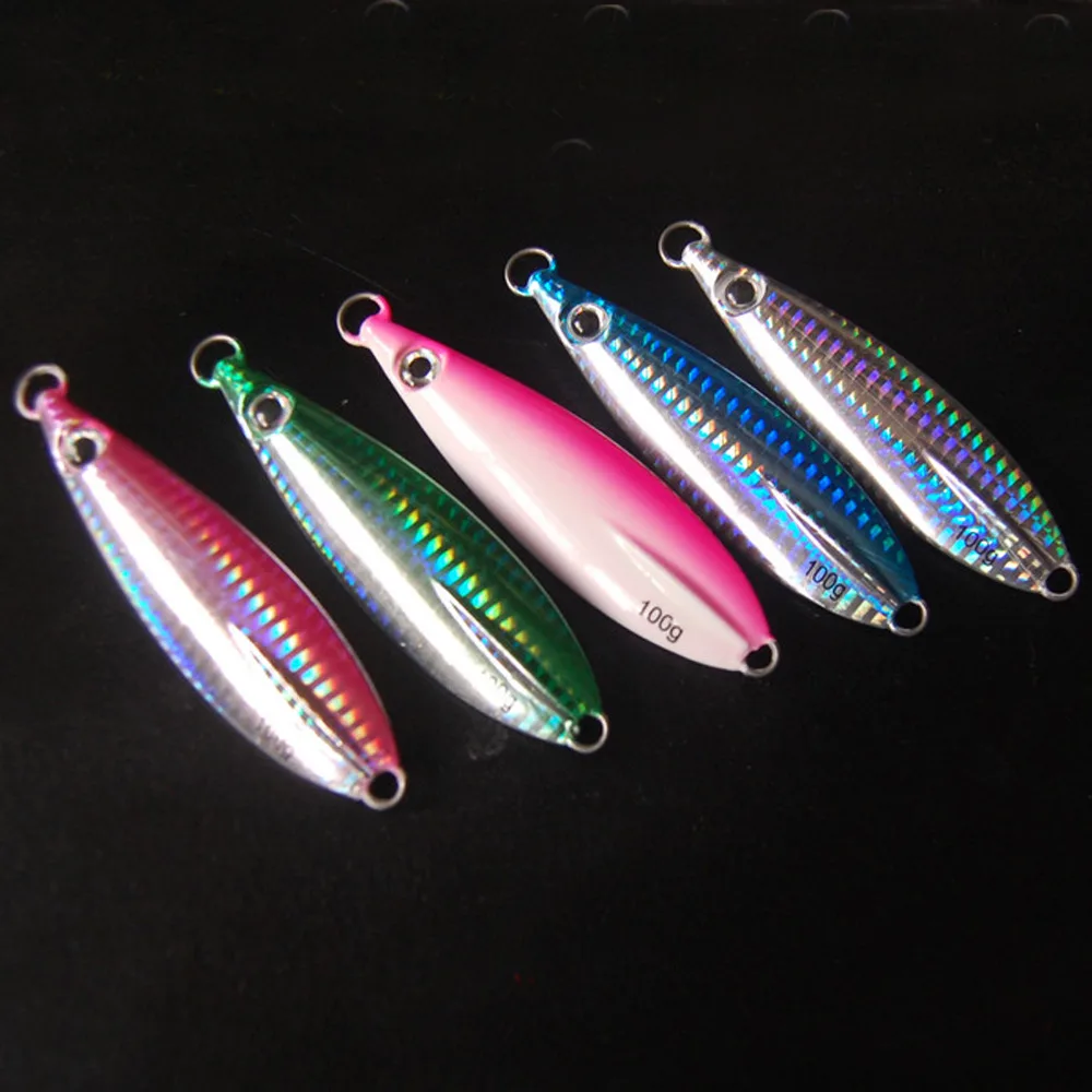 5 шт. глубоководная рыболовная ложка прижимная приманка металлическая джиг