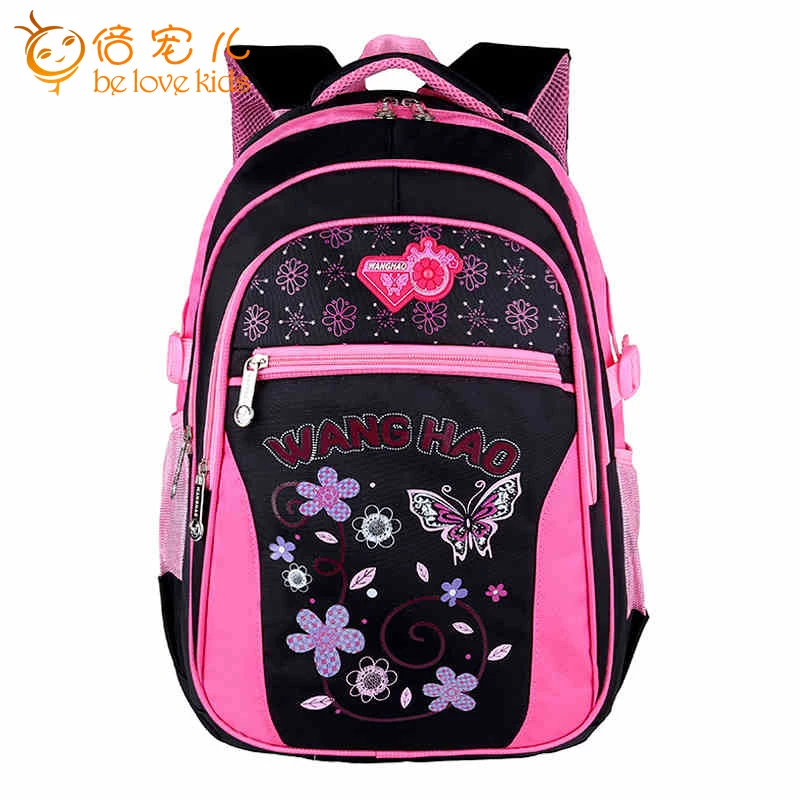 Модные детские школьные ранцы 2021 новый дизайн маленький детский рюкзак с принтом бабочки школьные рюкзаки для девочек PT524