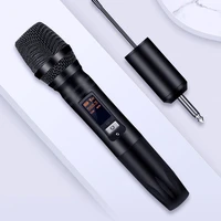low power handheld microphone uhf dynamic mic system 14 inch plug receiver for computer karaoke conference dj church wedding
