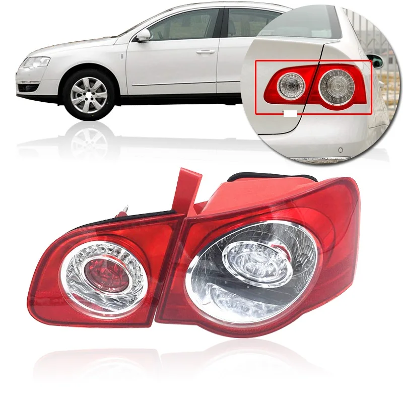 CAPQX для VW magotan B6 2006 2007 2008 2009 задний стоп сигнал светильник хвост единый фонарь