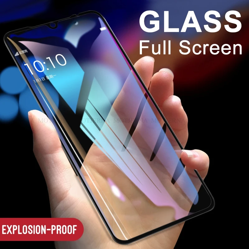 Закаленное стекло с полным покрытием для Xiaomi CC9 CC9E Mi 9T Pro Mi9 Mi8 защитная пленка